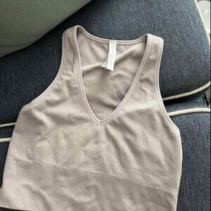 Athleta seamless crop top